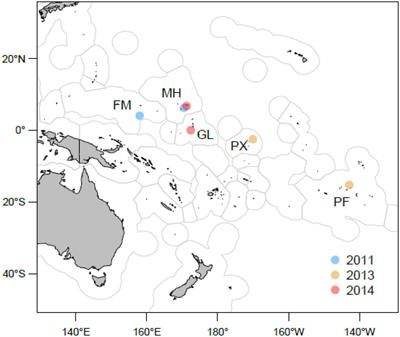 No Population Structure of Bigeye Tunas (Thunnus obesus) in the Western and Central Pacific Ocean Indicated by Single Nucleotide Polymorphisms